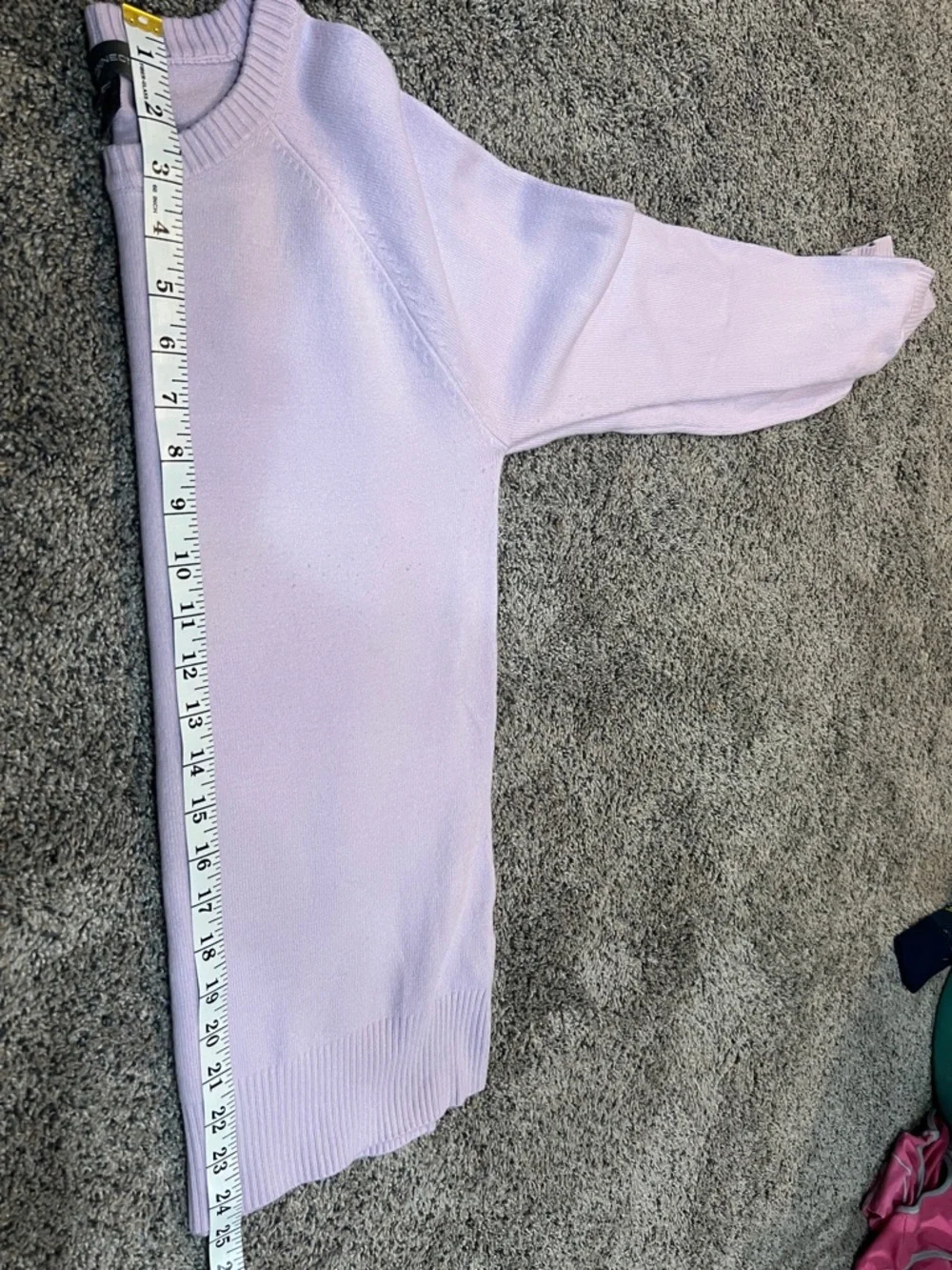 French Connection Light Lavender Crewneck Sweater - Picture 6 of 7